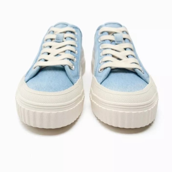 Zara denim shoes current season - Picture 2 of 8